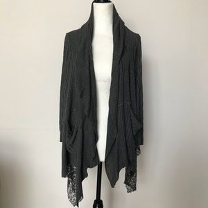 Grace & Lace two way cardigan NWOT